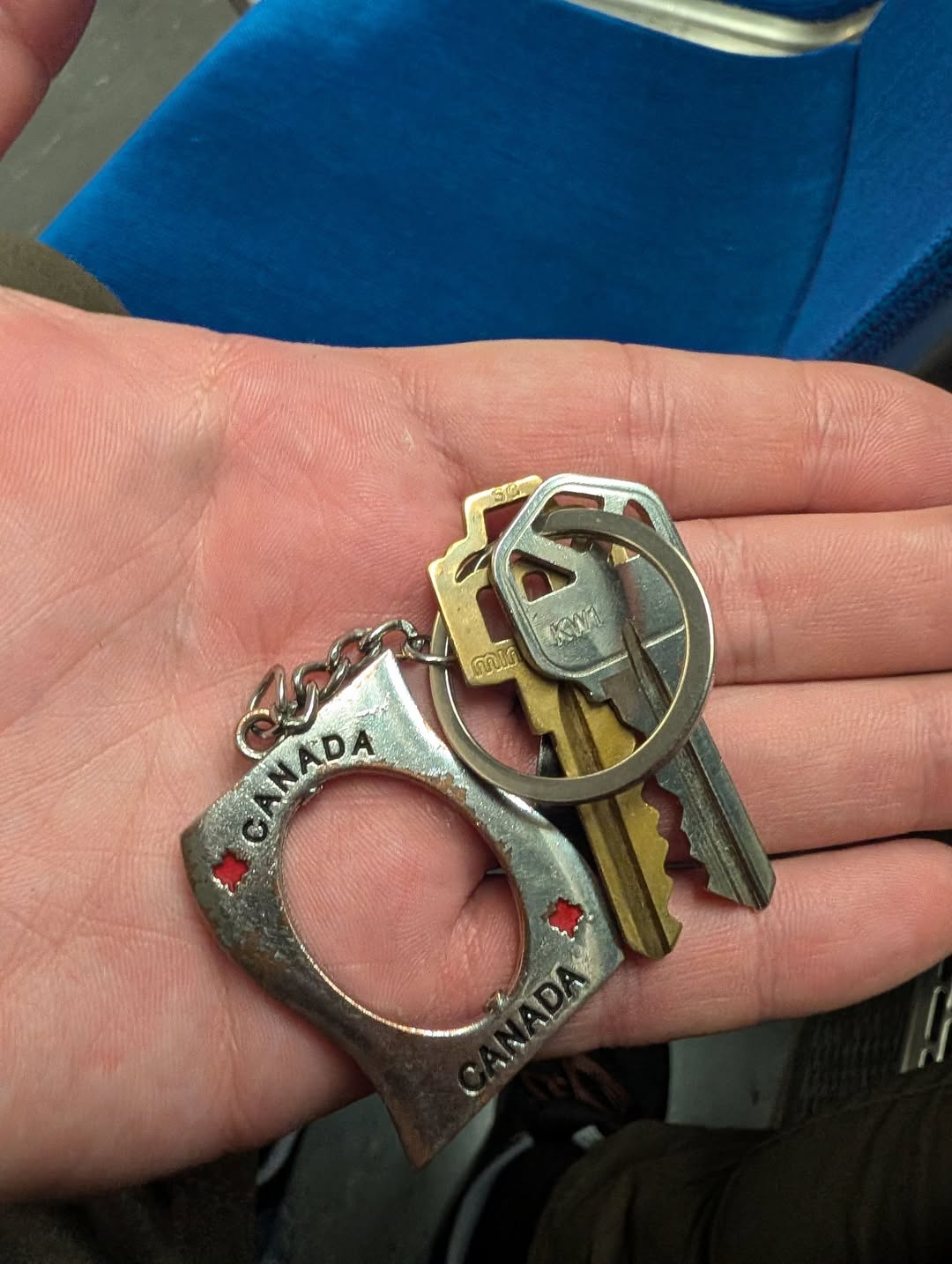 Found keys