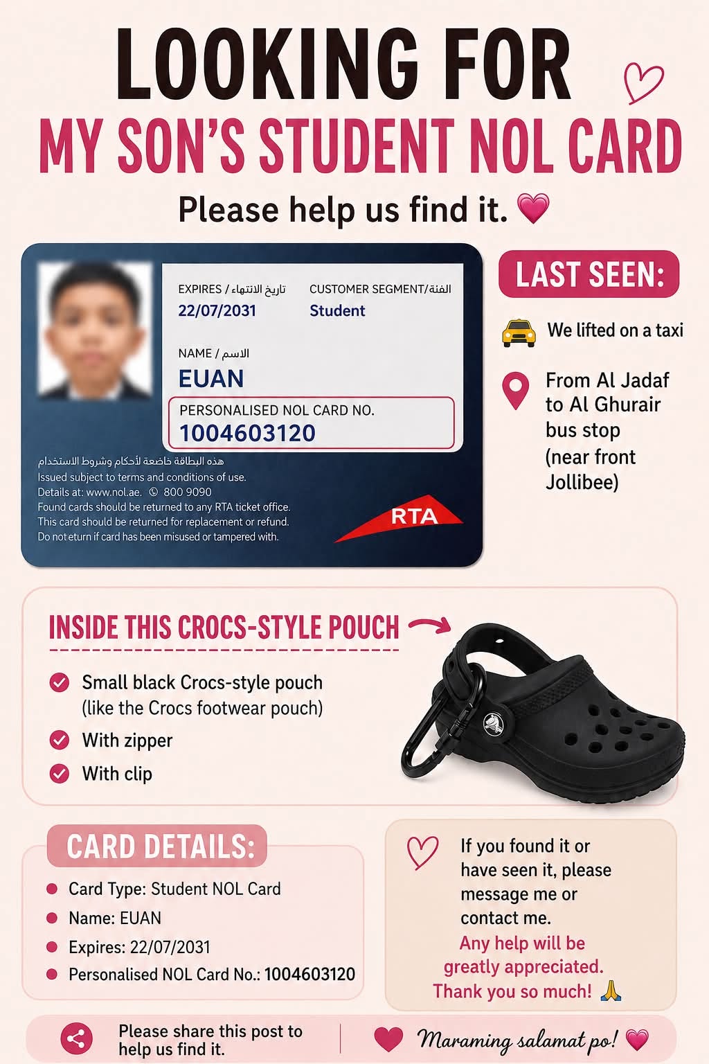 Lost ID