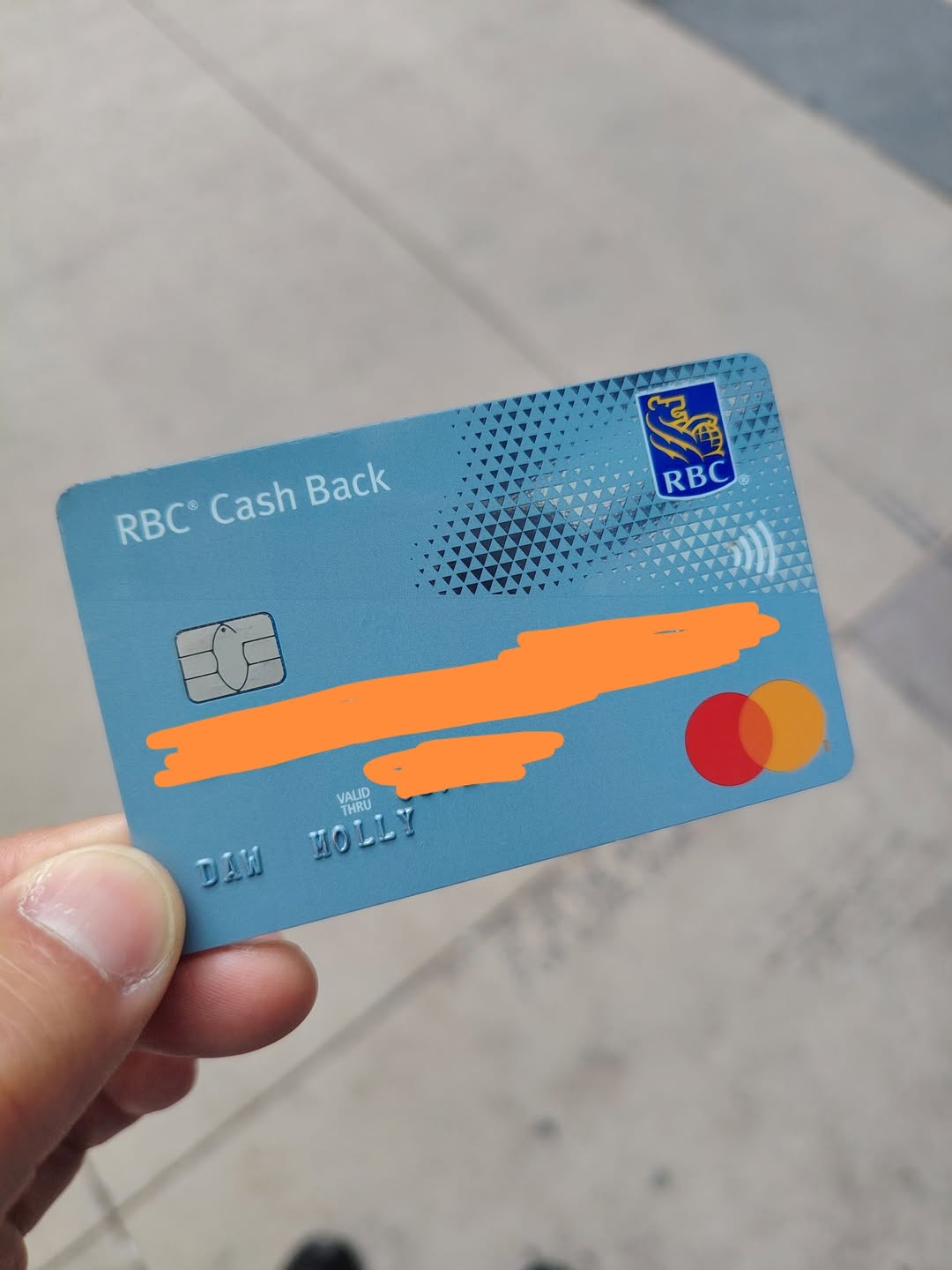 Found card