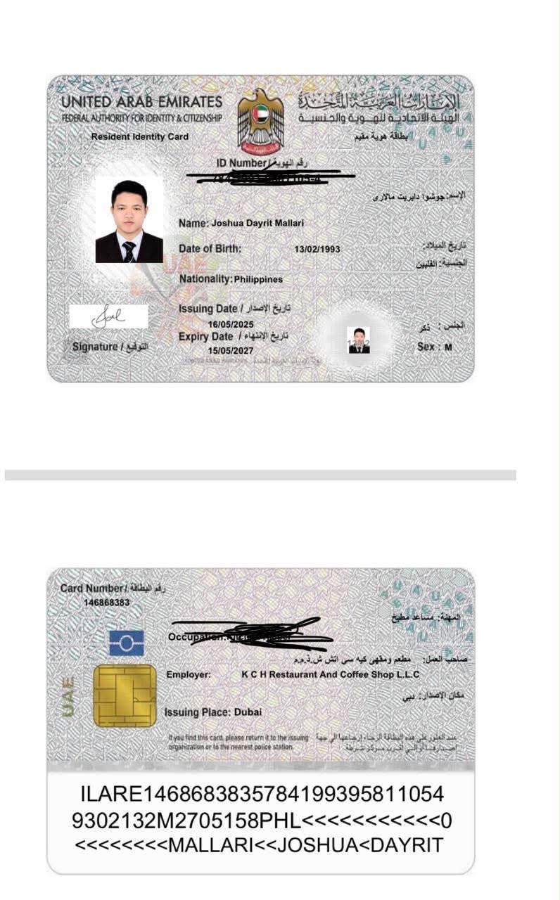 Lost wallet