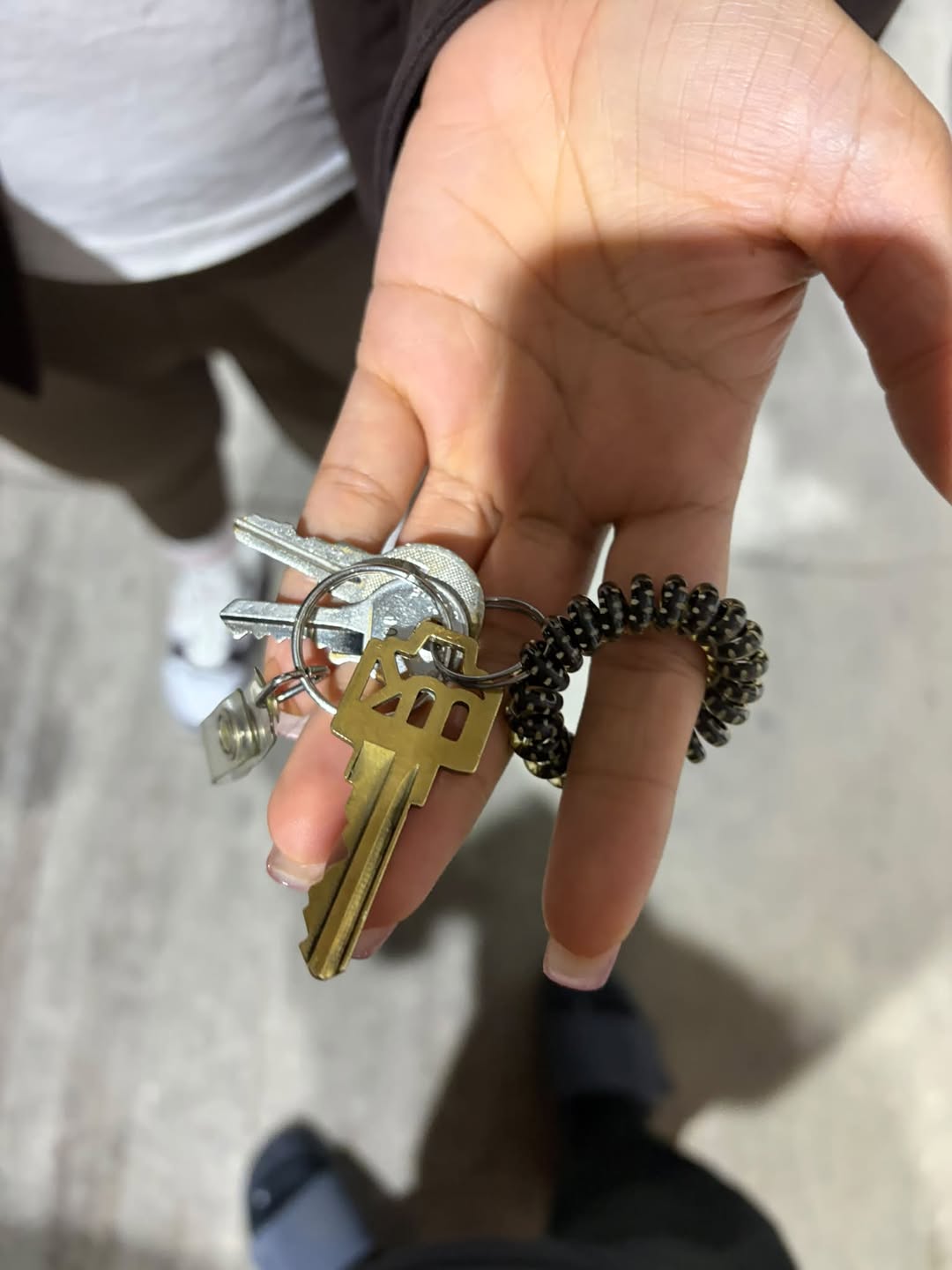 Found keys