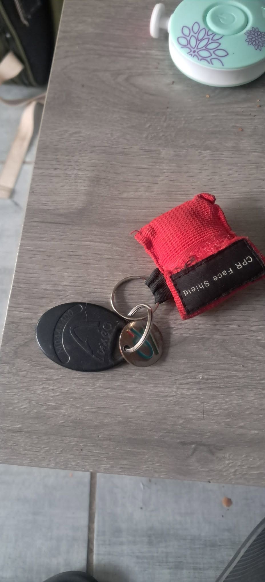 Found keys