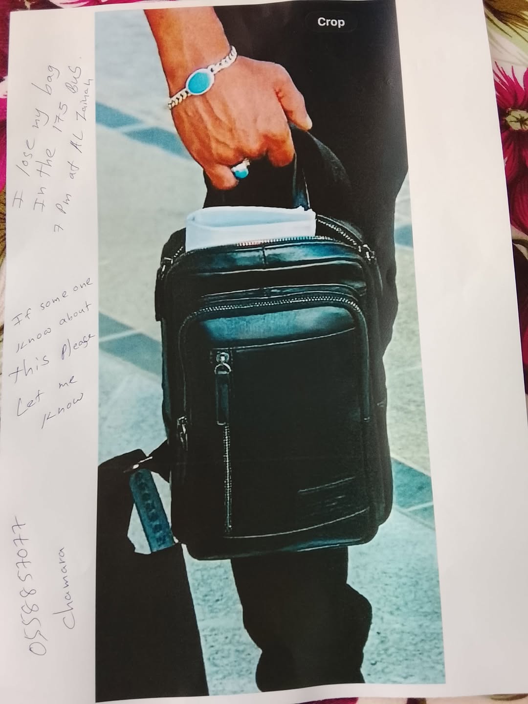 Lost Bag in Abu Dhabi