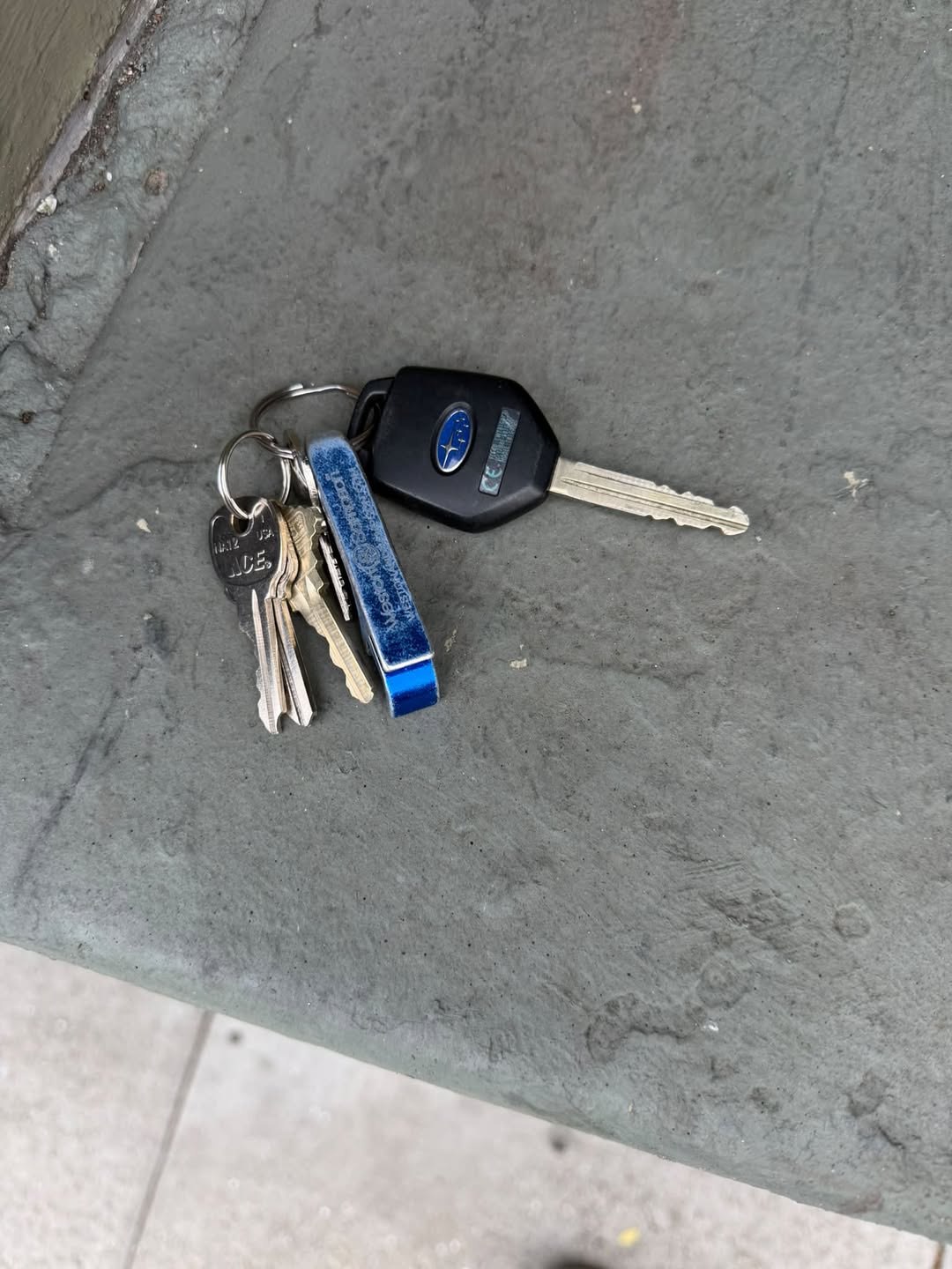 Found Keys in San Francisco