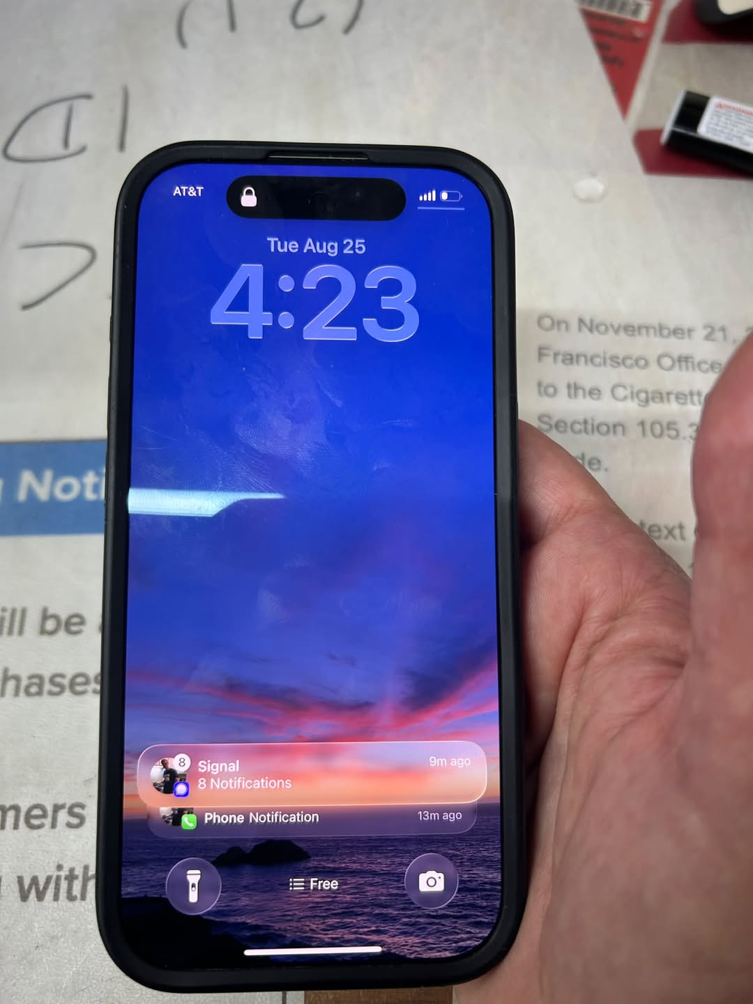 Found Phone in San Francisco