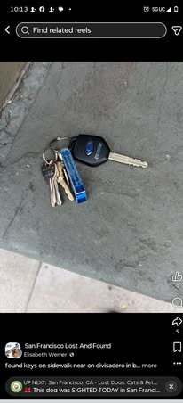 Lost Keys in San Francisco