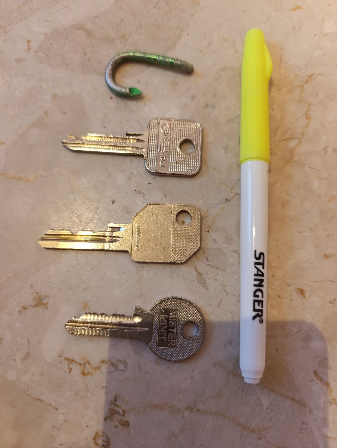 Found Keys in Hesperange