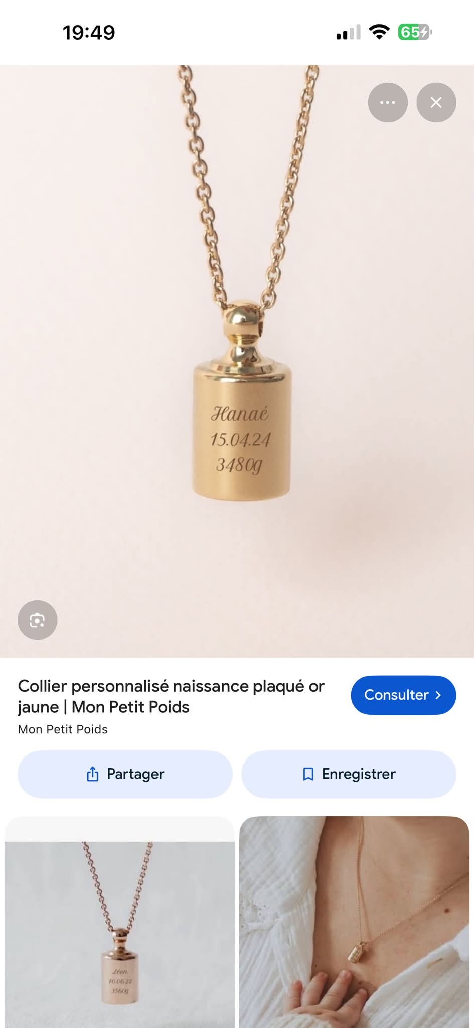Lost Necklace in ÎLe-De-France