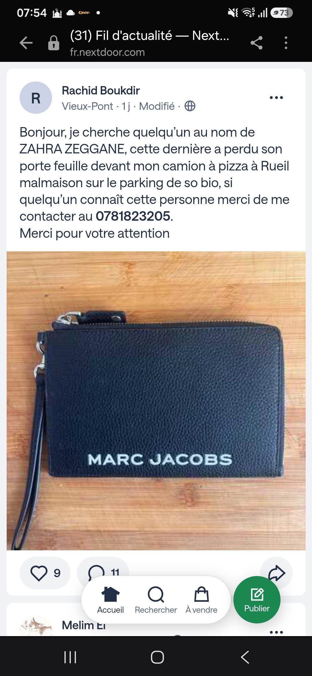 Found wallet