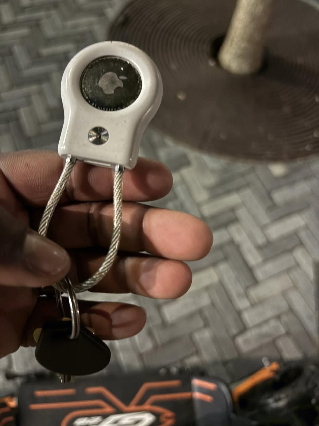 Found keys