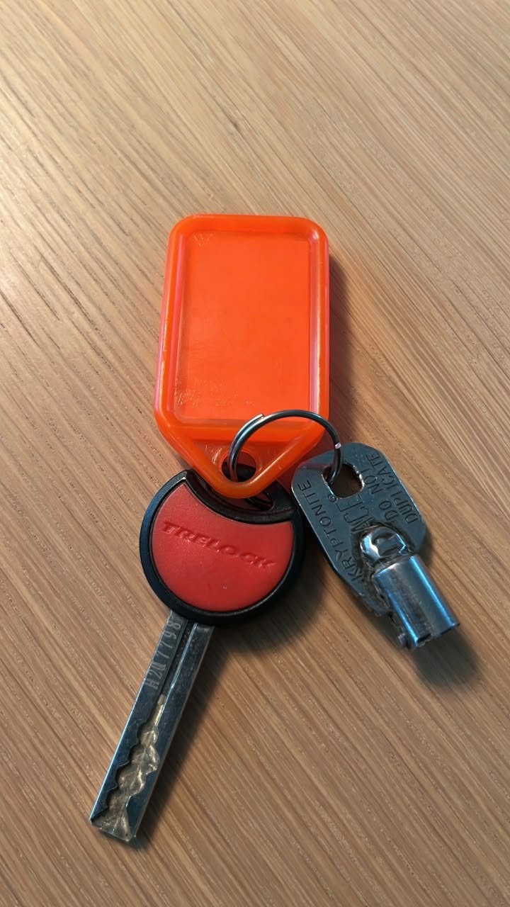 Found keys