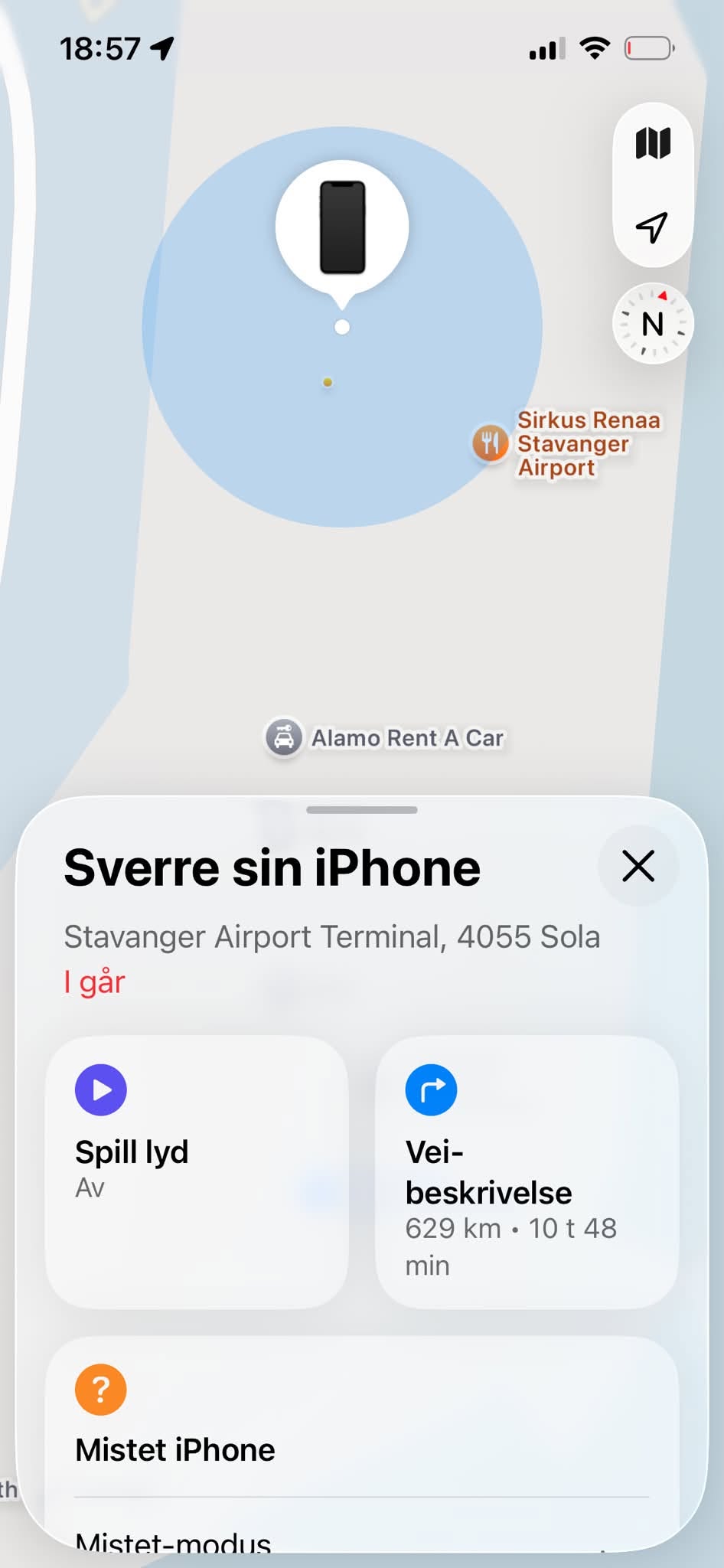 Lost Phone in Stavanger