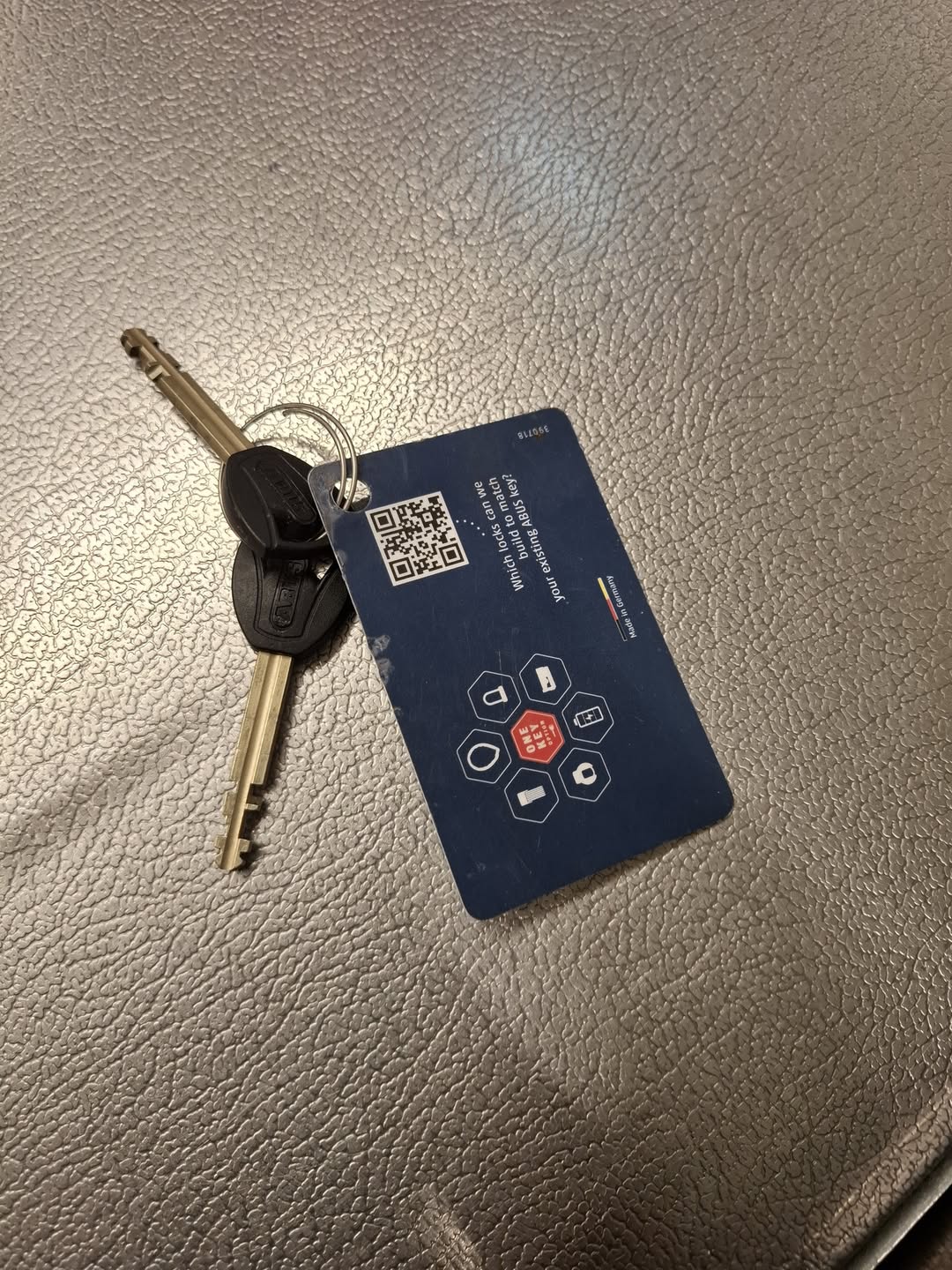 Found keys