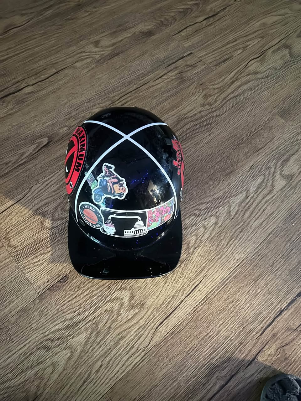 Found helmet