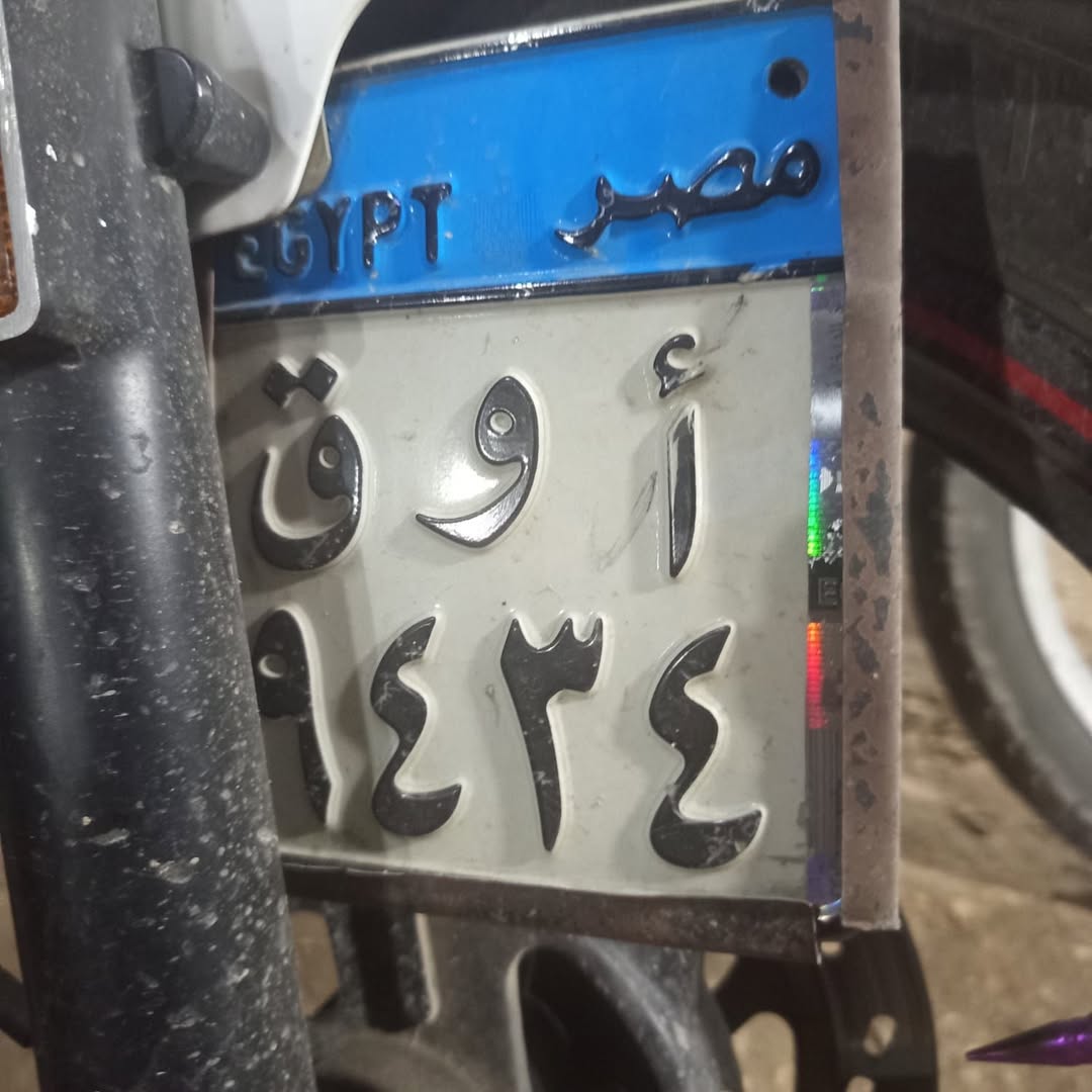 Found license plate
