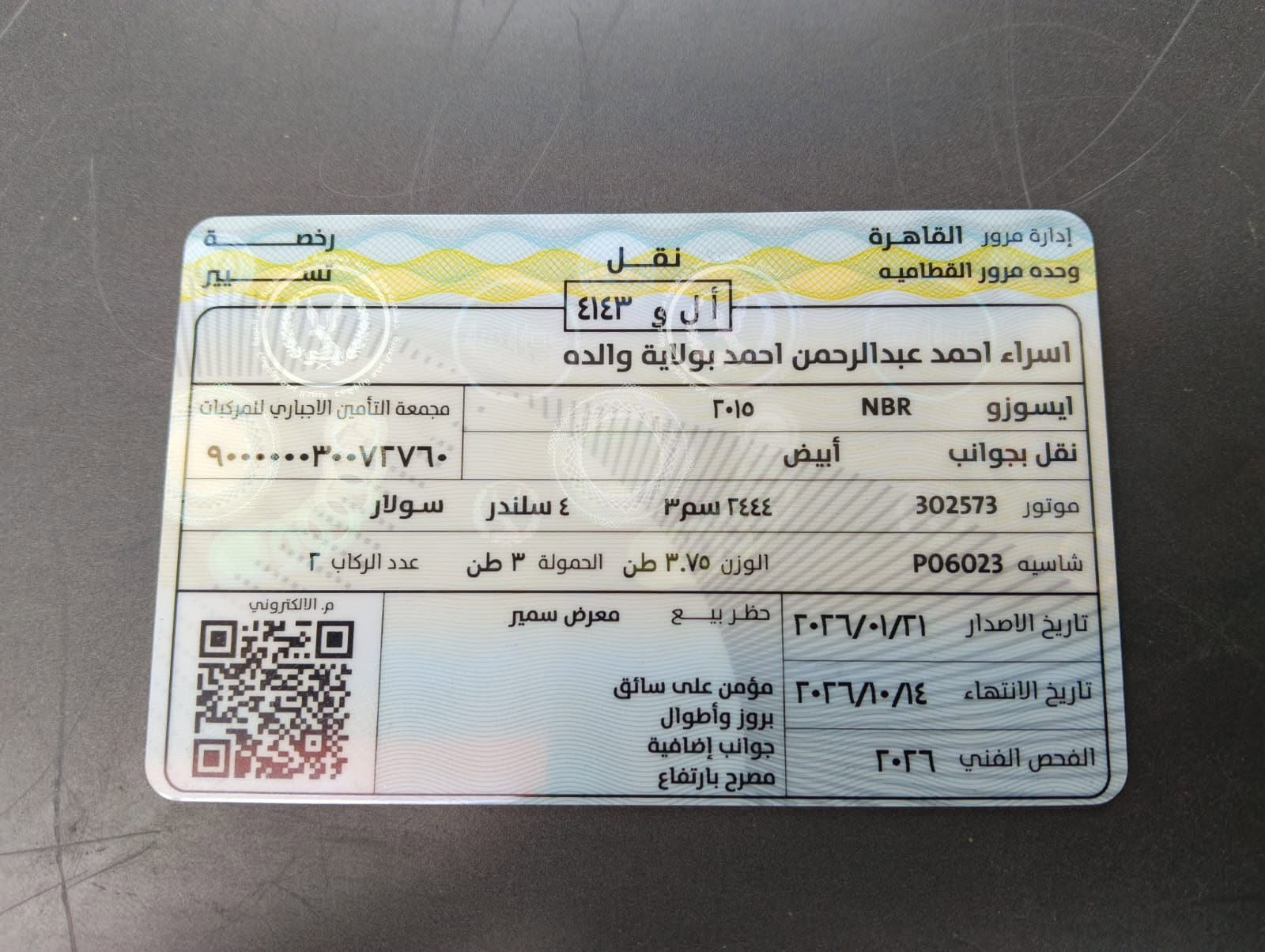 Lost ID in Cairo