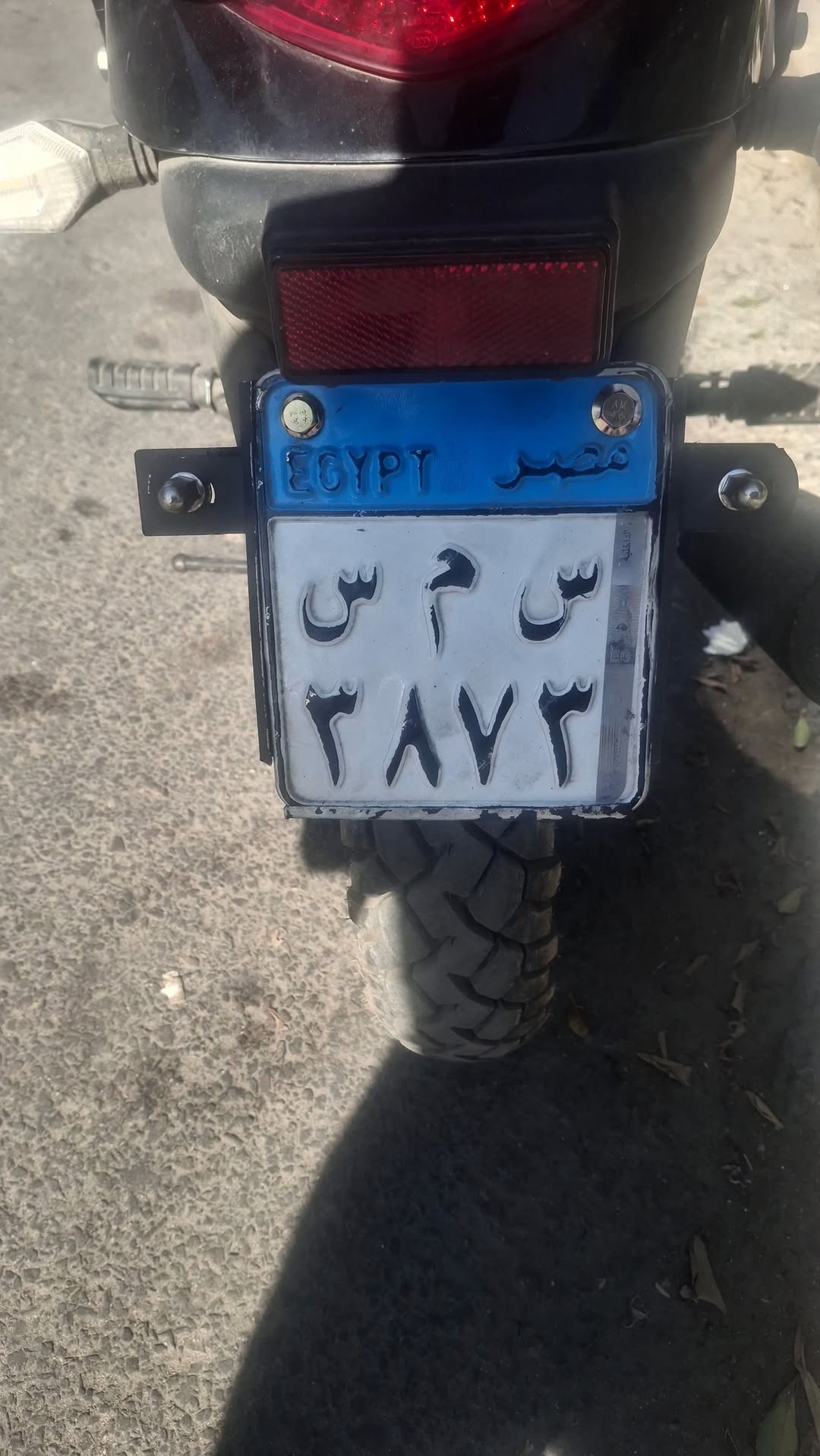 Lost License Plate in Egypt