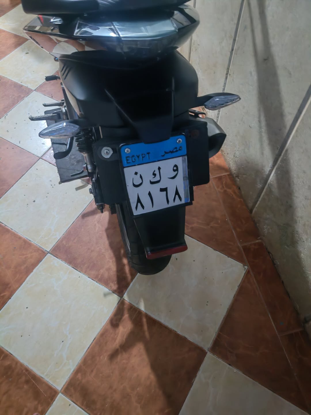 Lost License Plate in Egypt