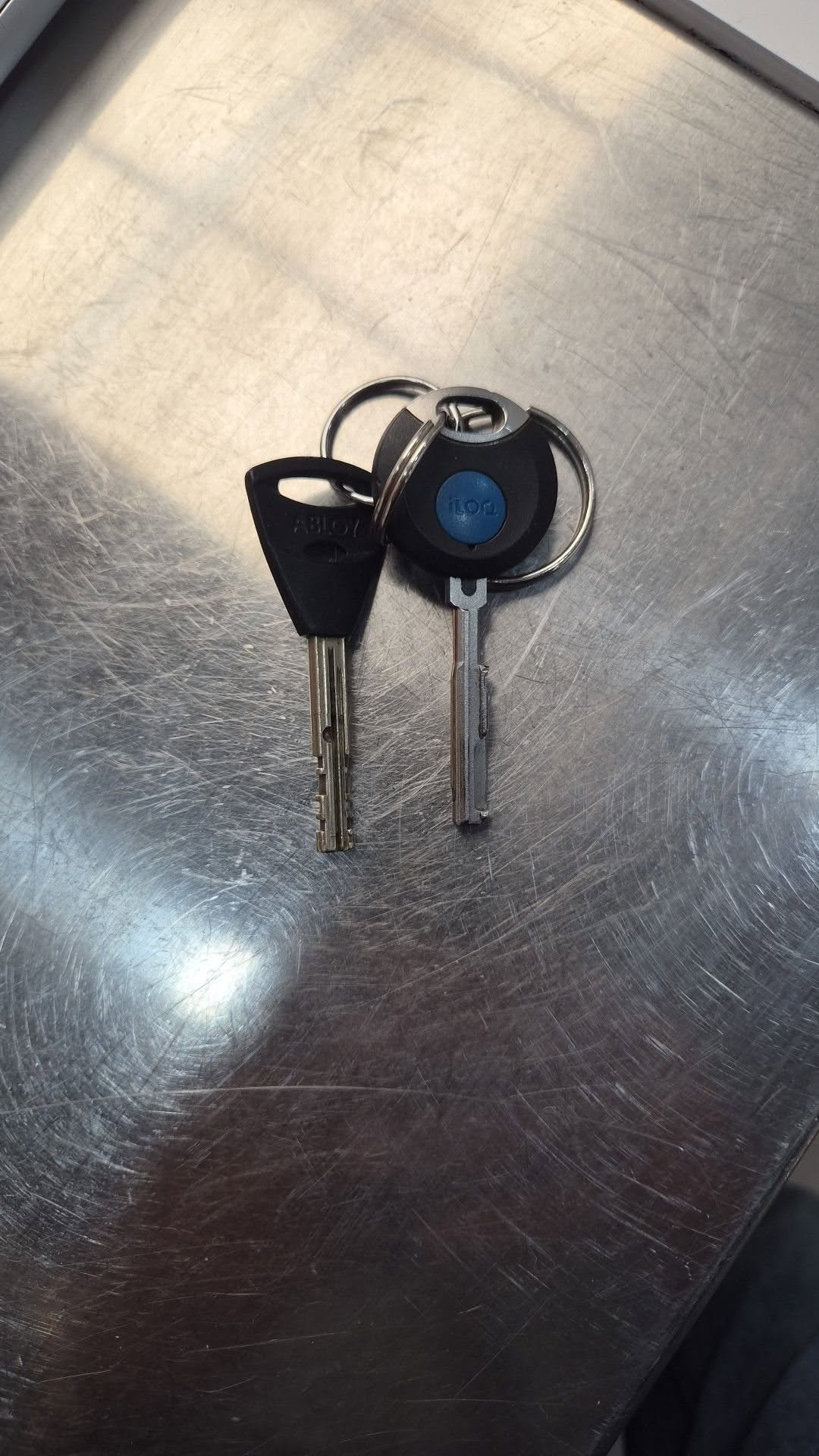 Found keys