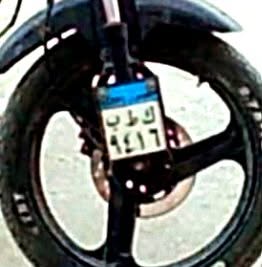 Lost License Plate in Egypt
