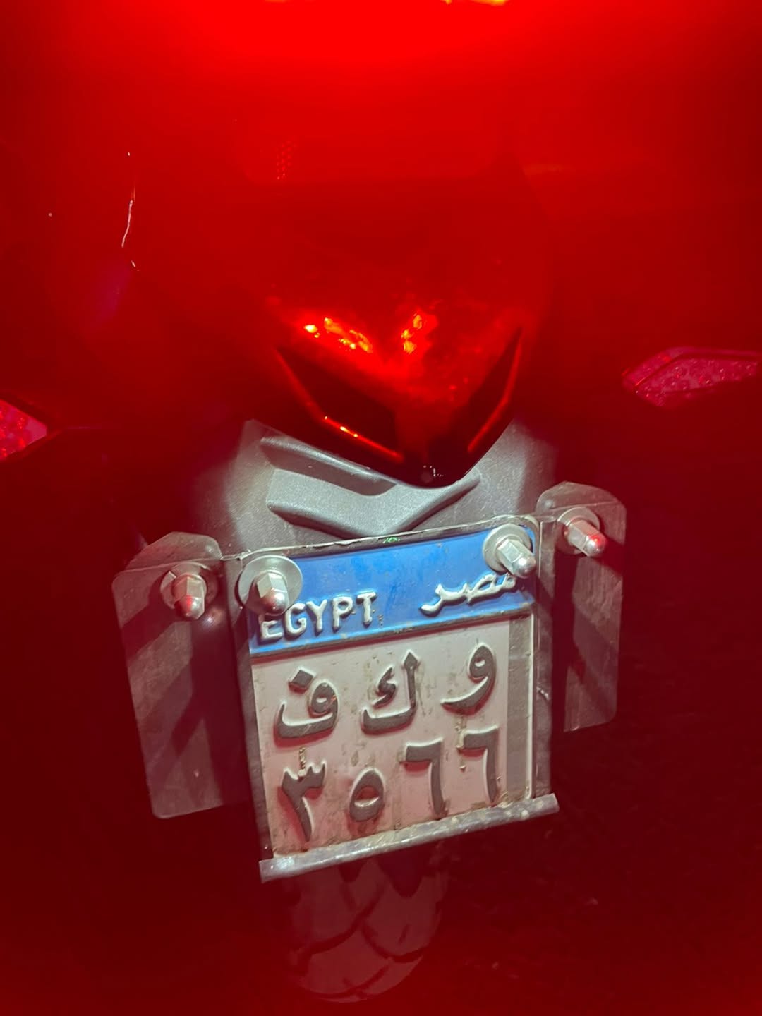 Lost License Plate in Egypt