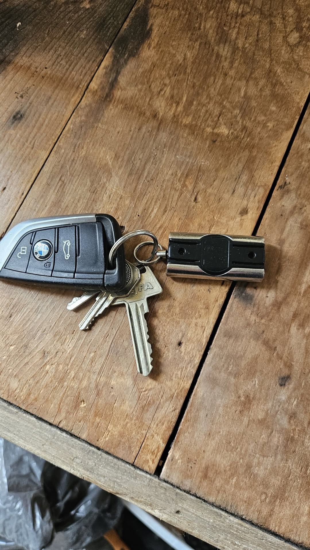 Found keys