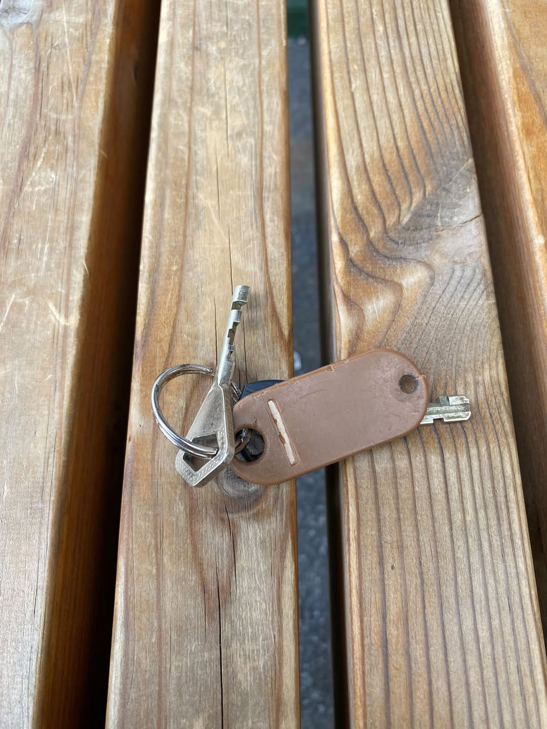 Found keys