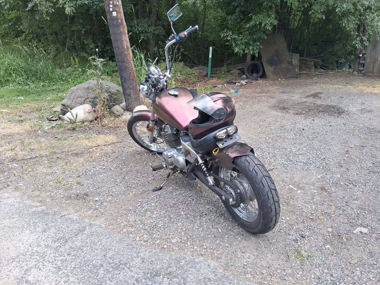 Lost motorcycle