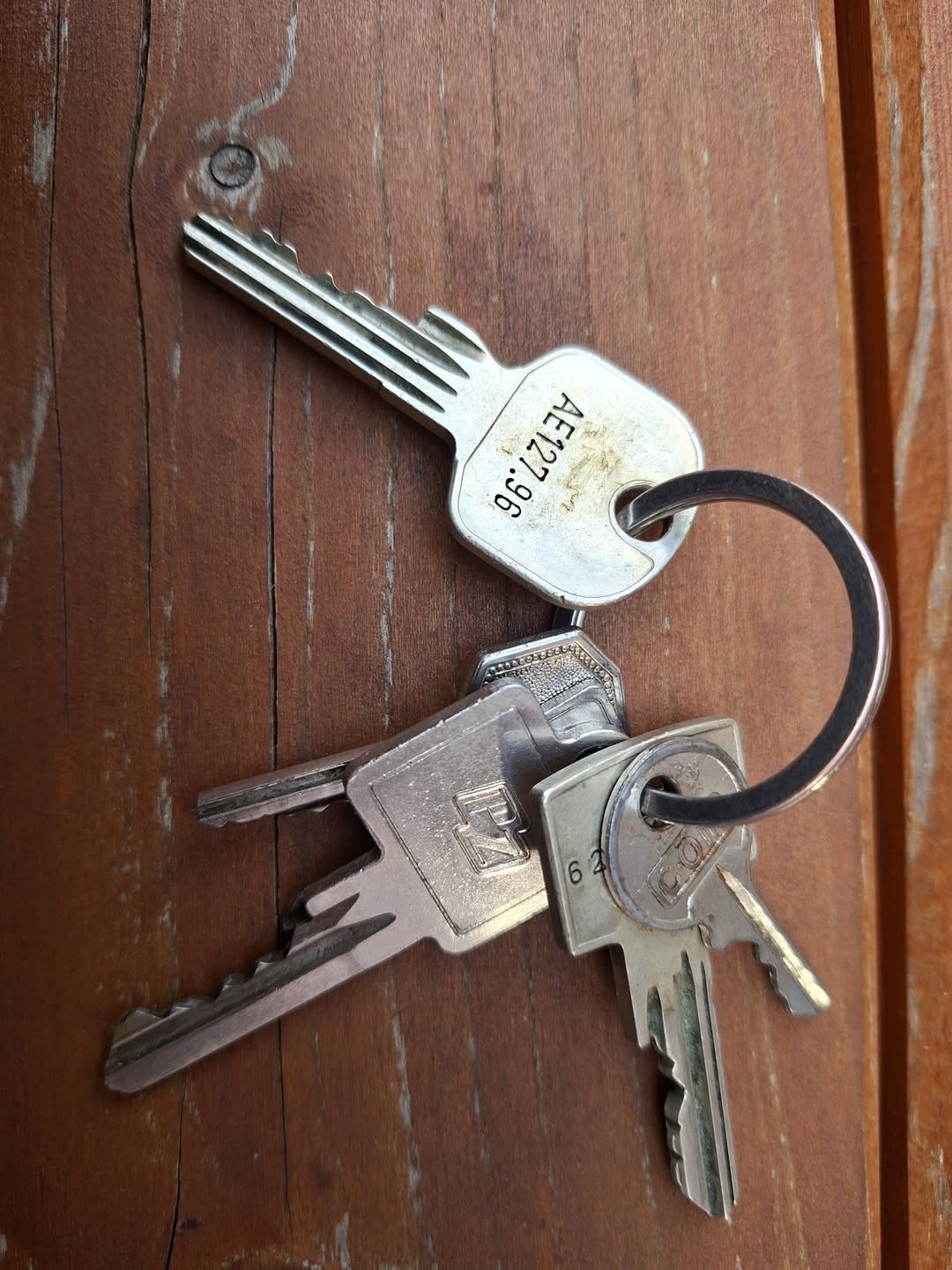 Found keys