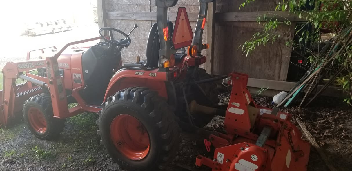 Lost Tractor in Ridgefield