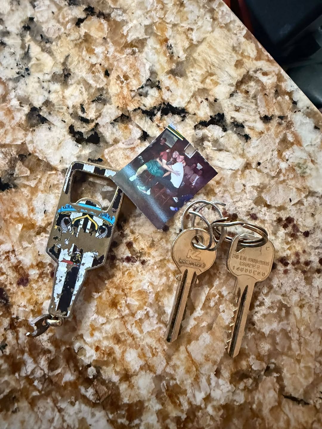 Found keys