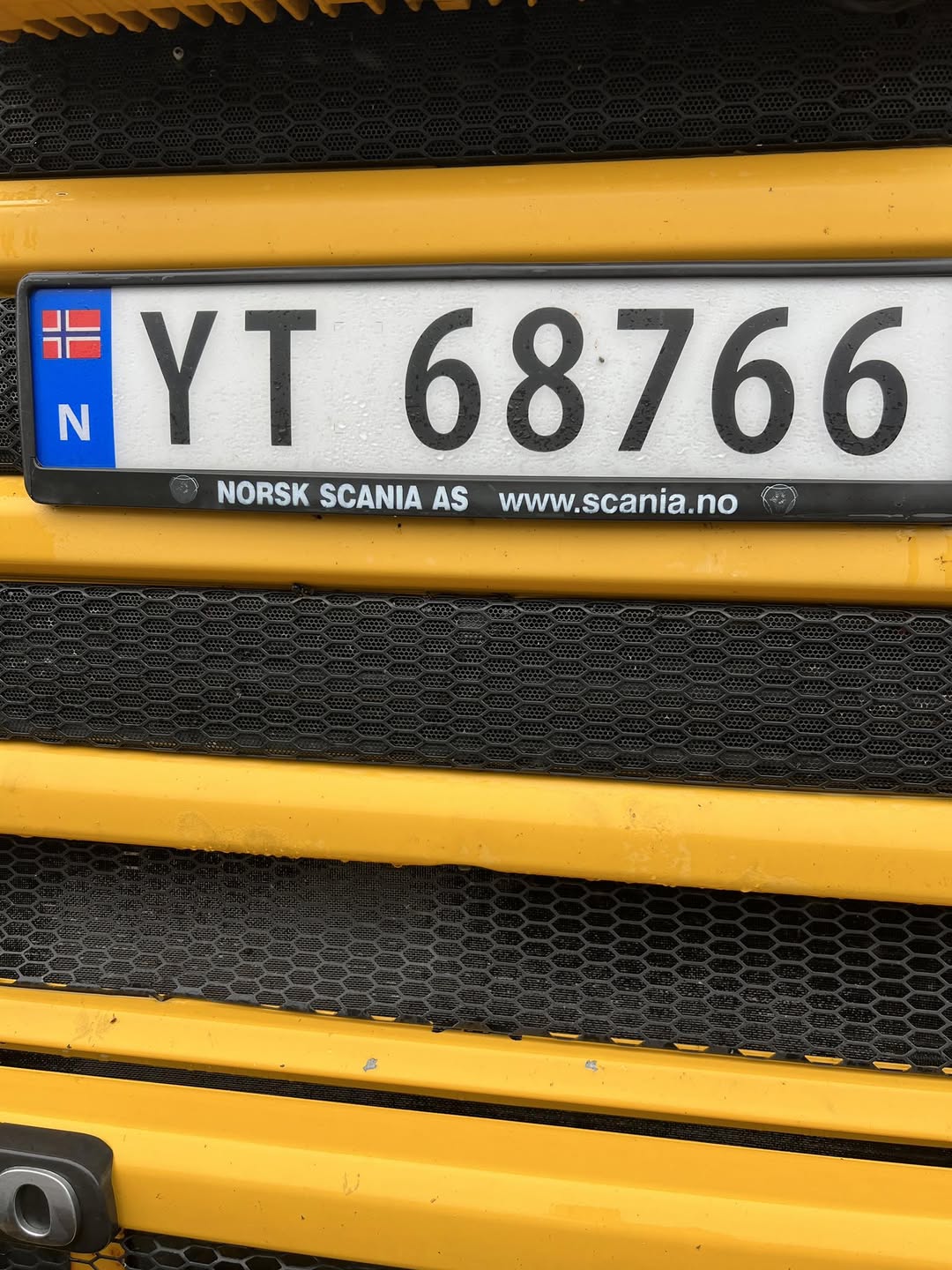 Lost License Plate in Lofoten