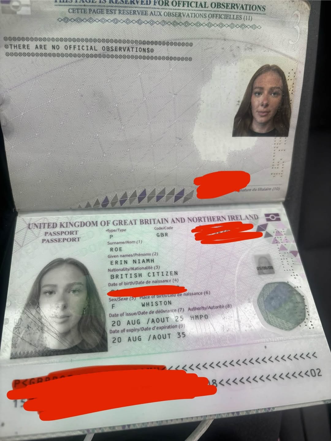 Found passport