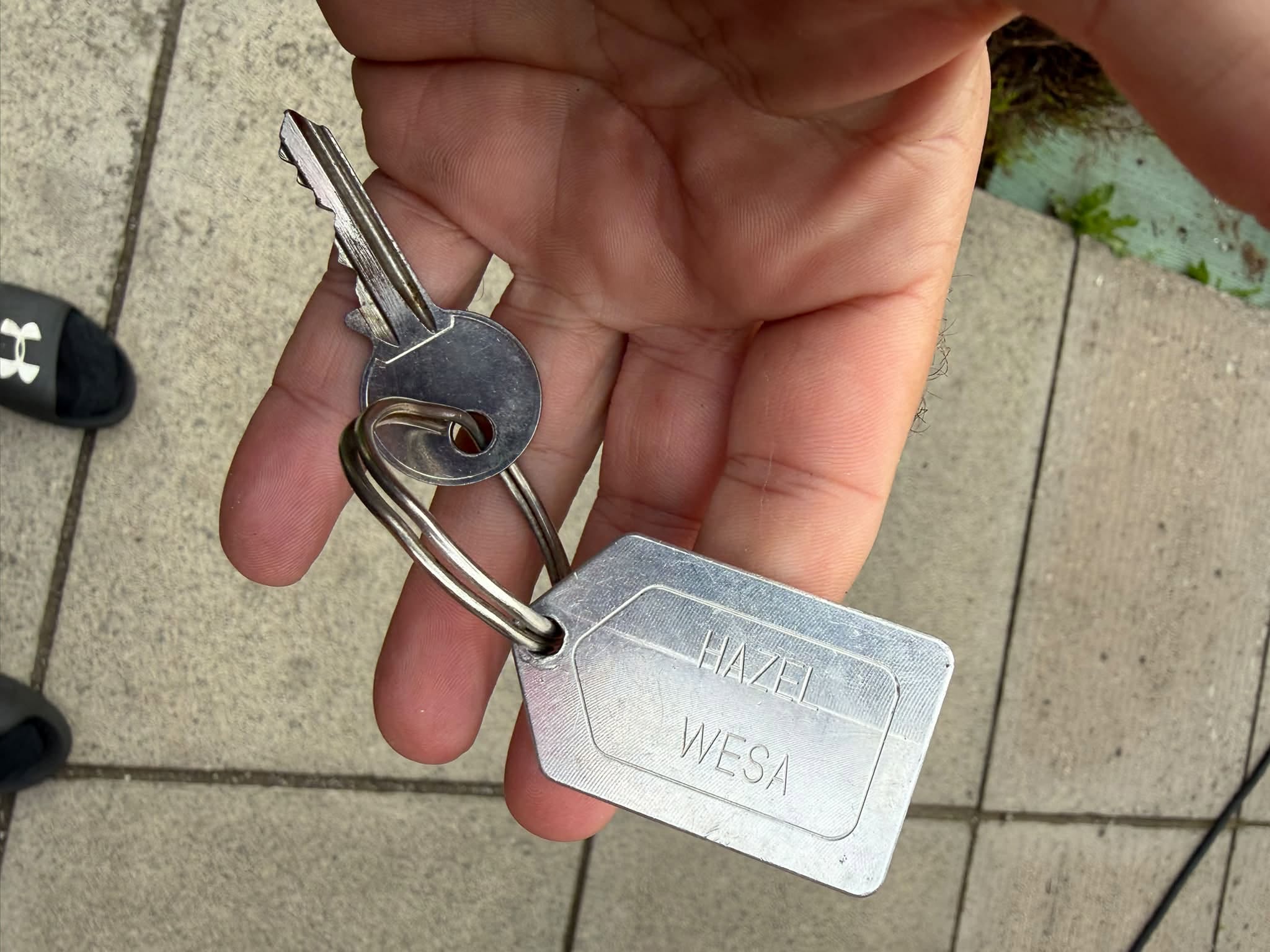 Found keys