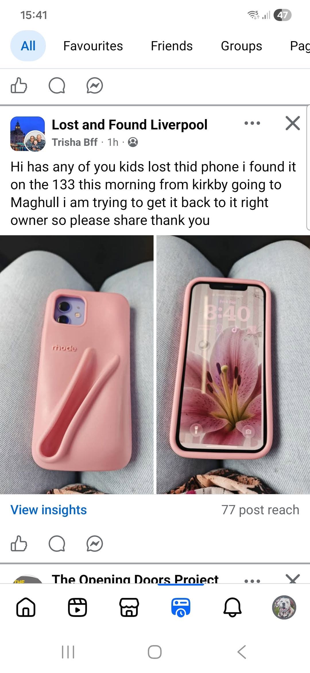 Found phone