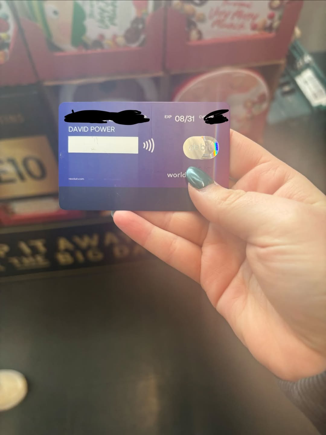 Found card