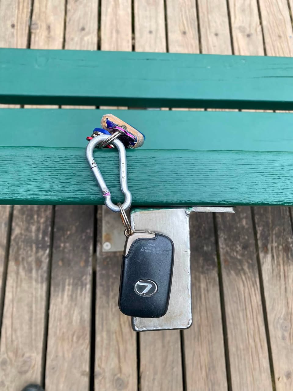 Found keys