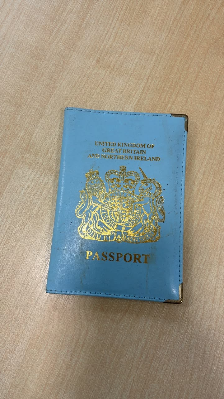 Found passport