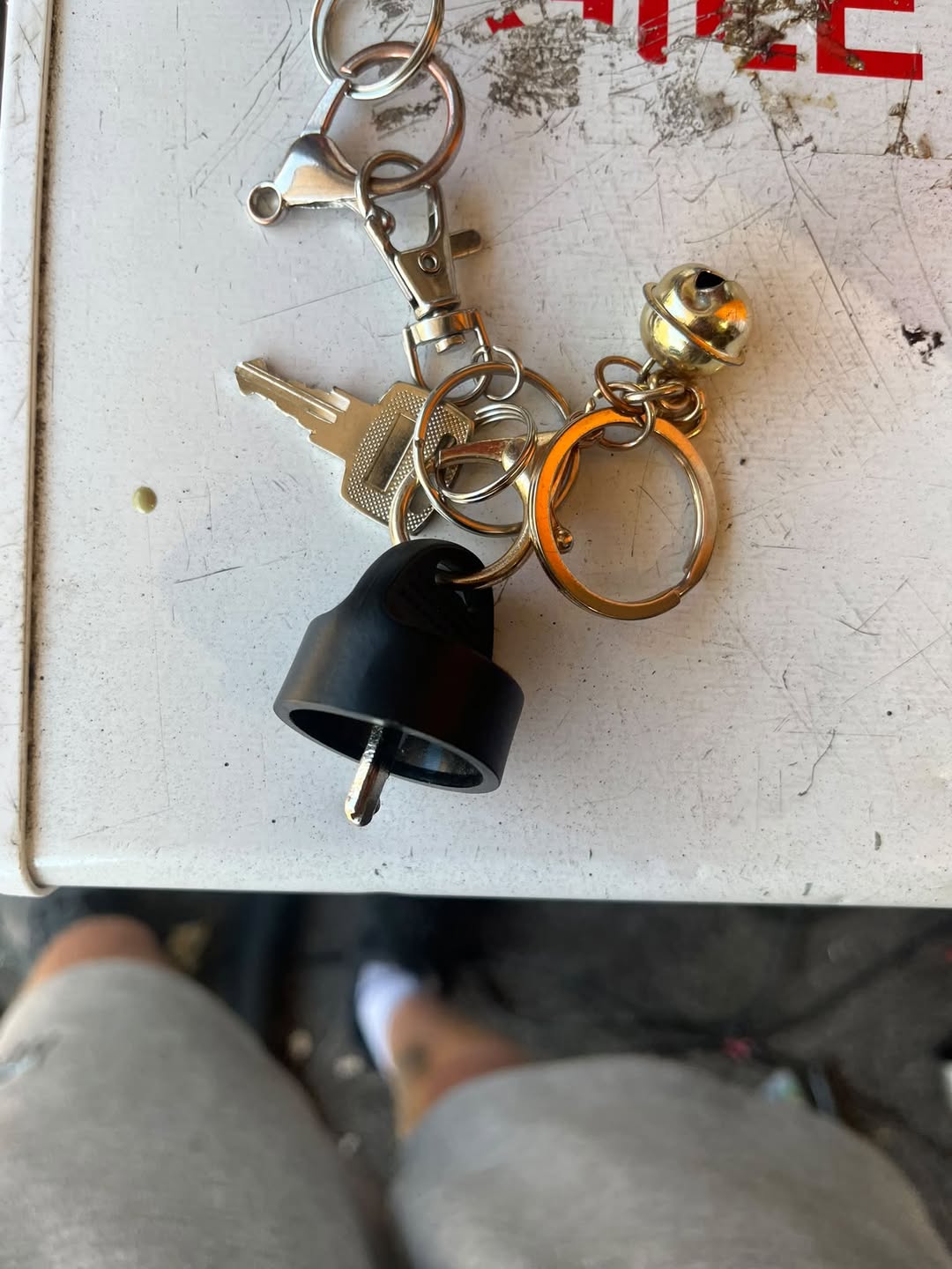 Found keys