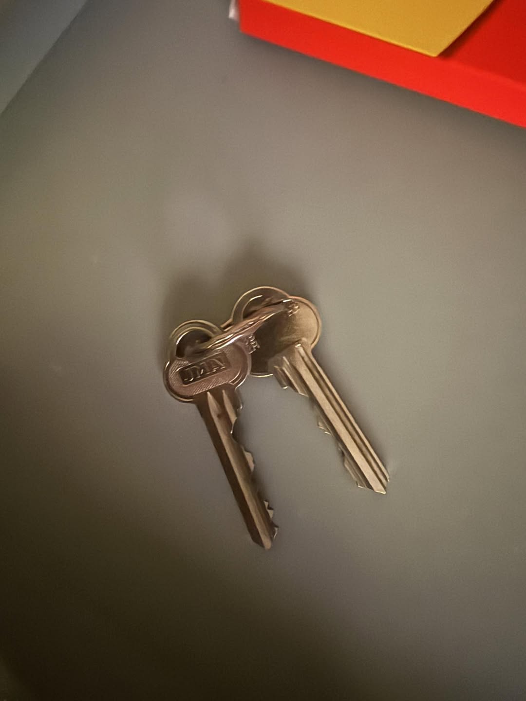 Found keys