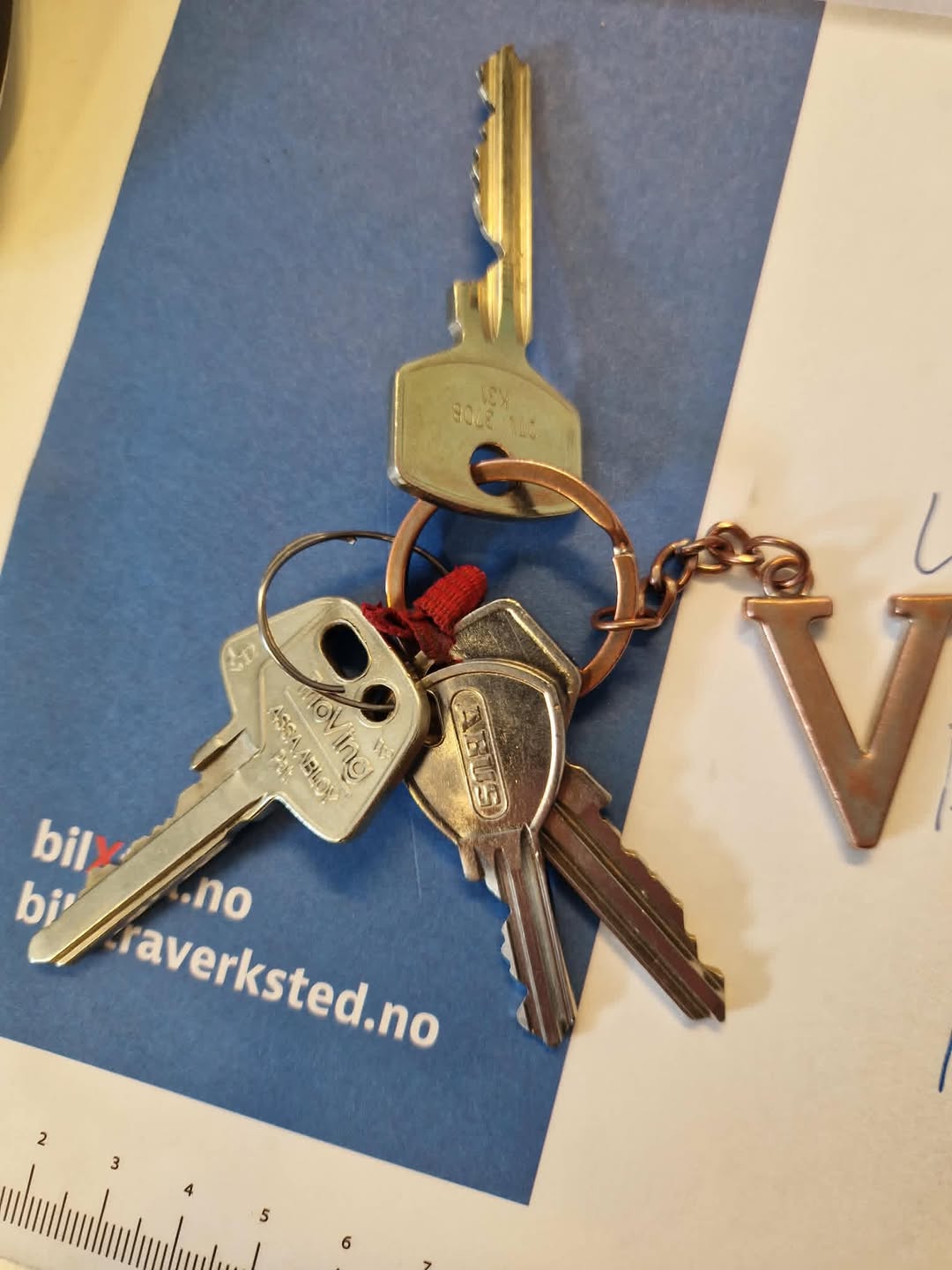 Found keys