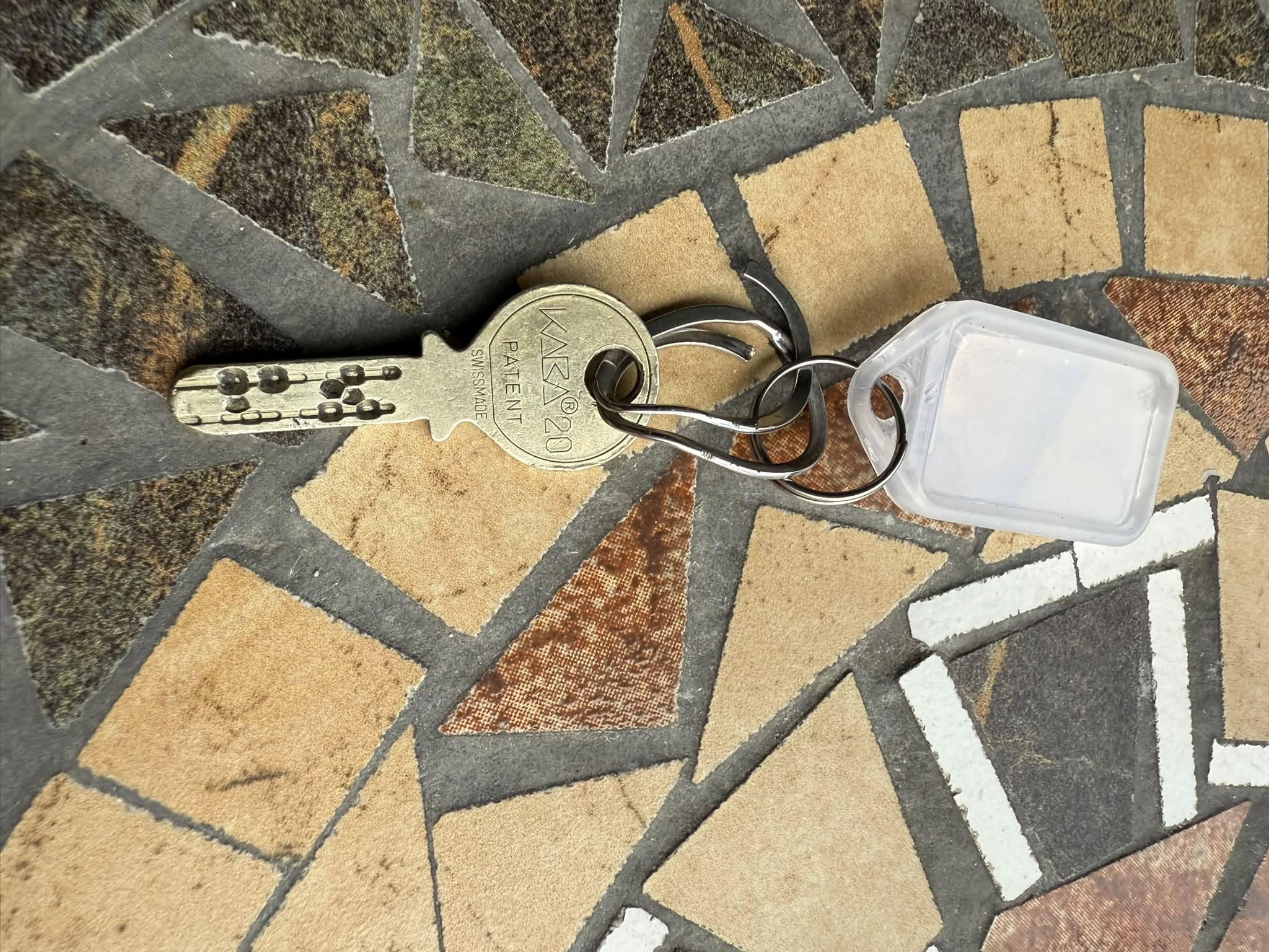 Found keys