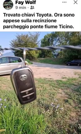 Found keys
