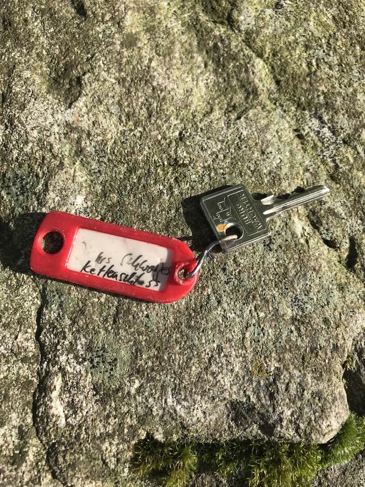 Found keys