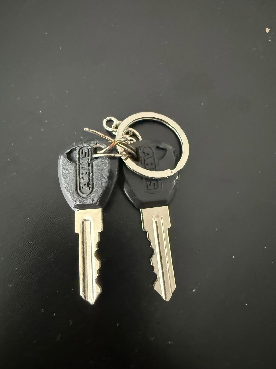 Found keys