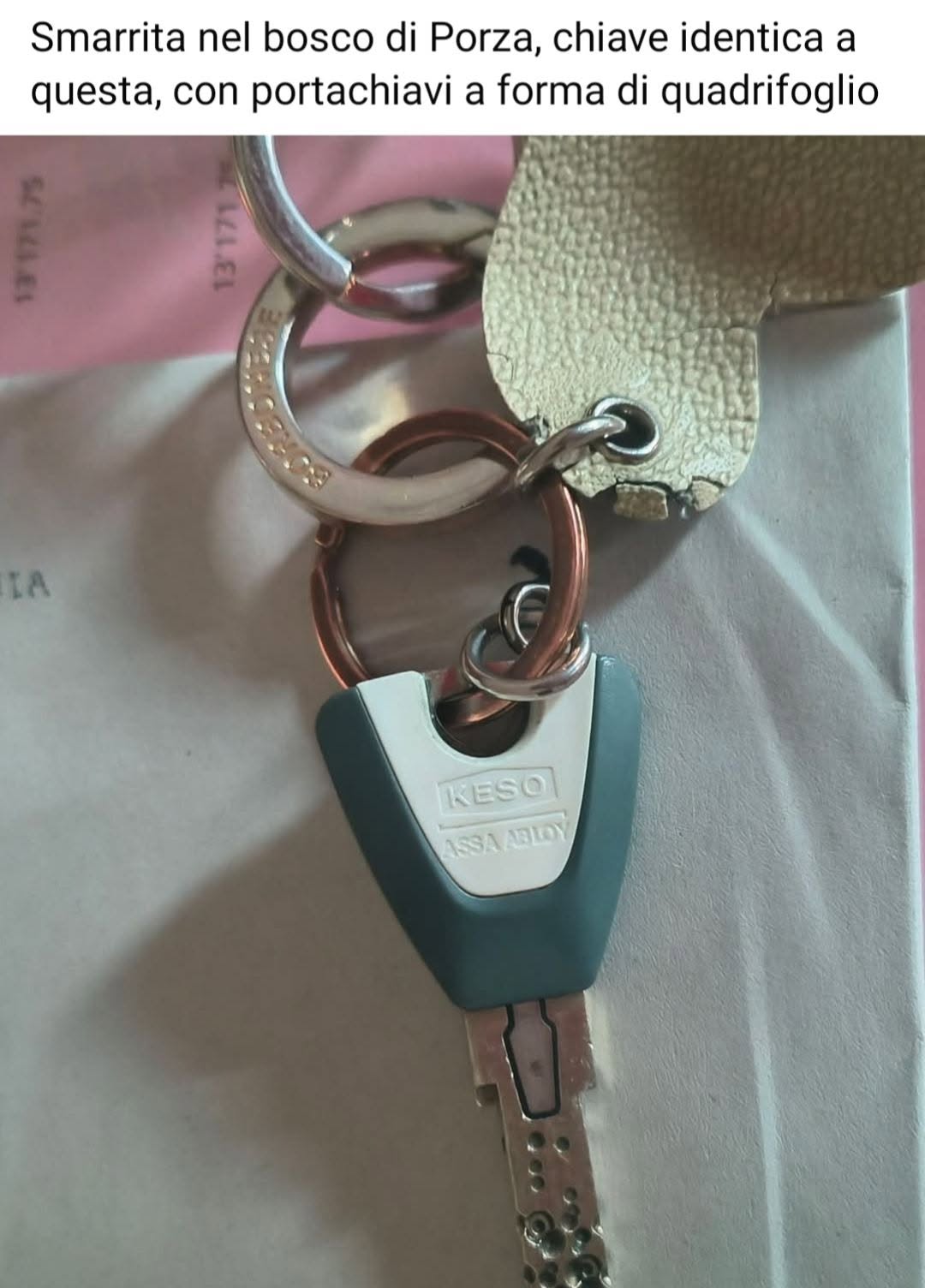Lost Keys in Porza
