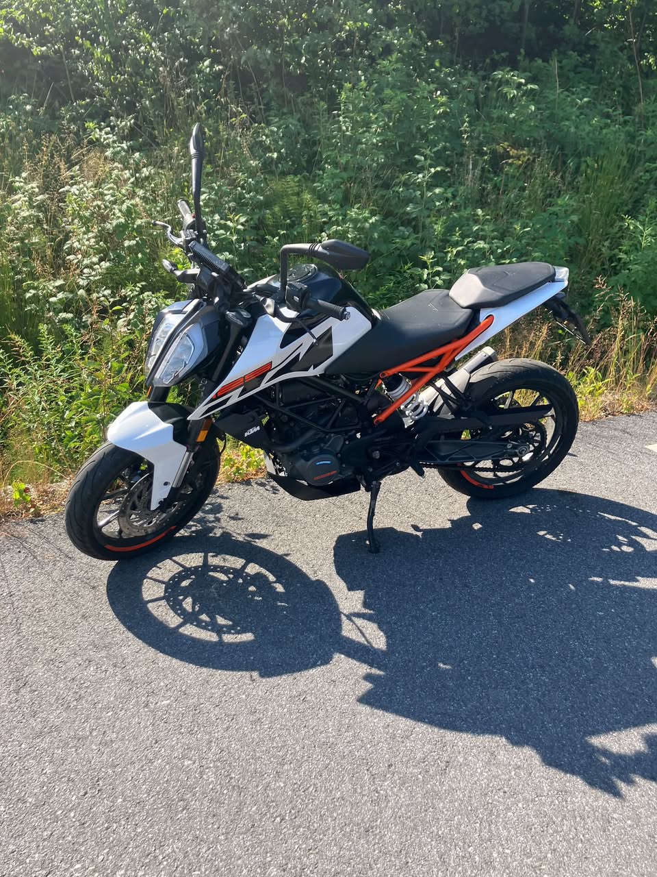 Found motorcycle
