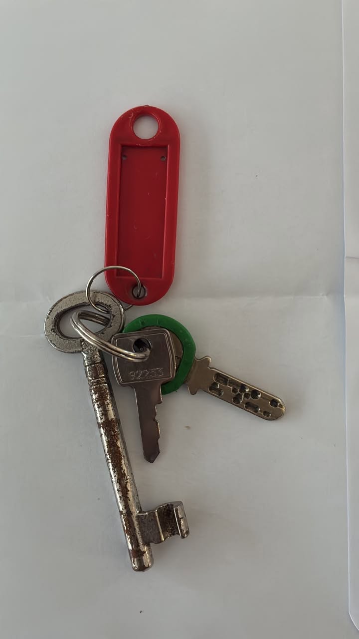 Found keys
