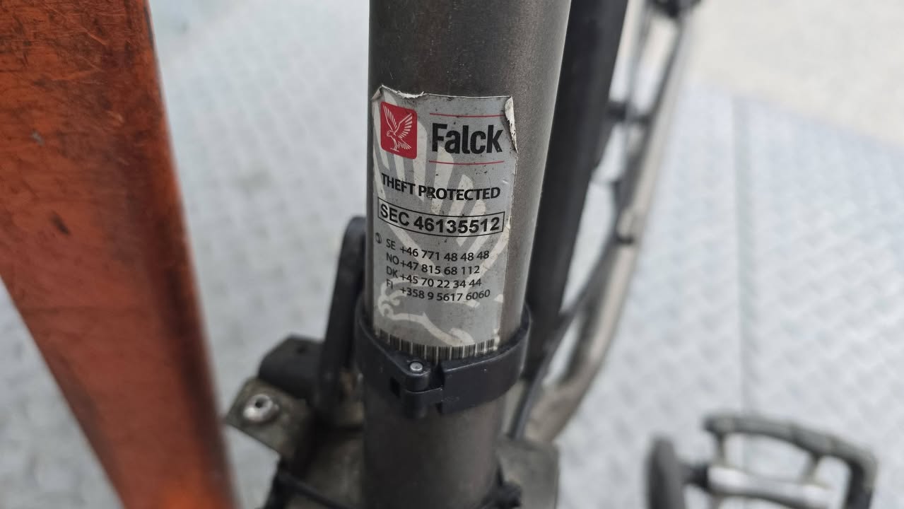 Found bike