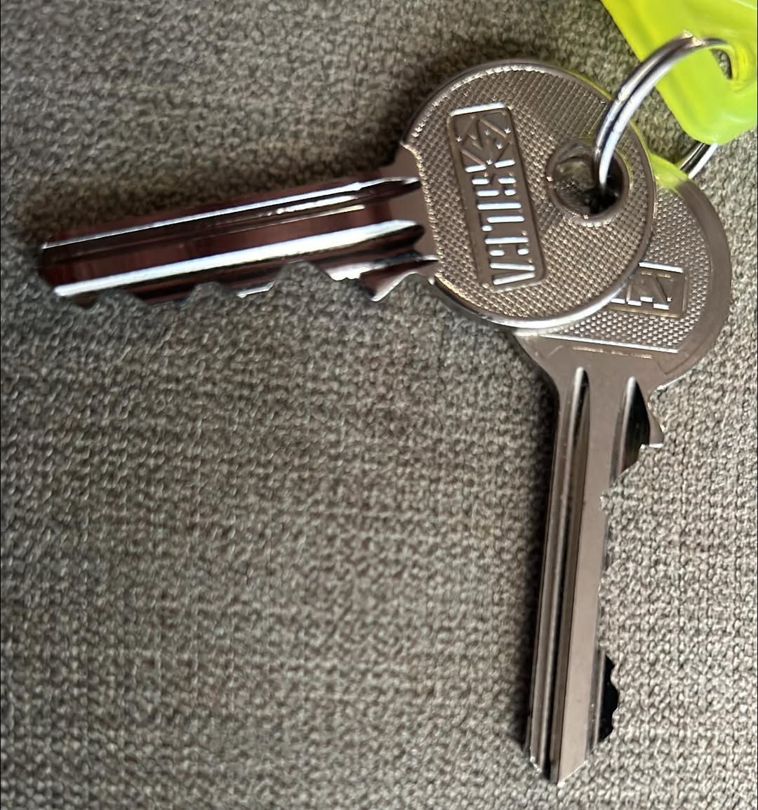 Found keys